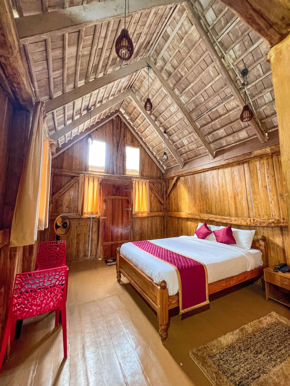 Wood Cottage Interior